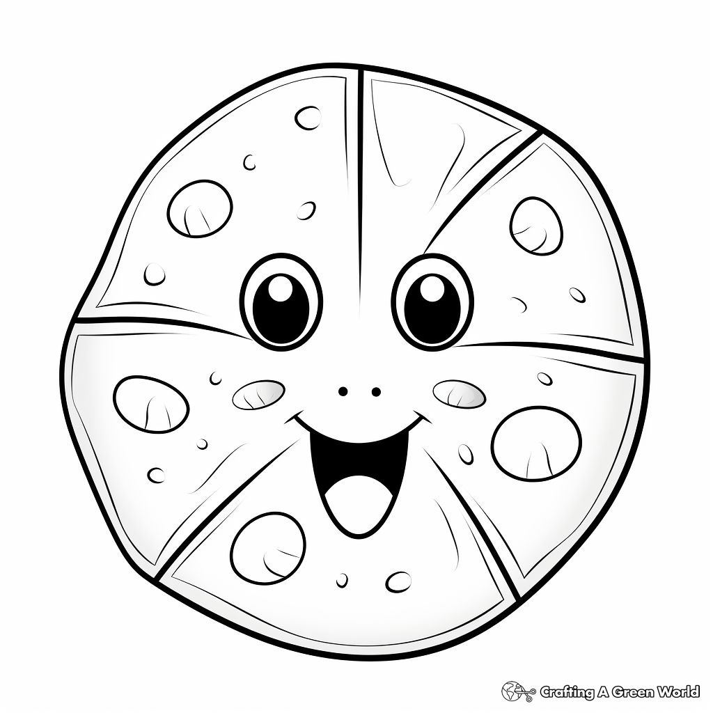 Sand dollar coloring pages