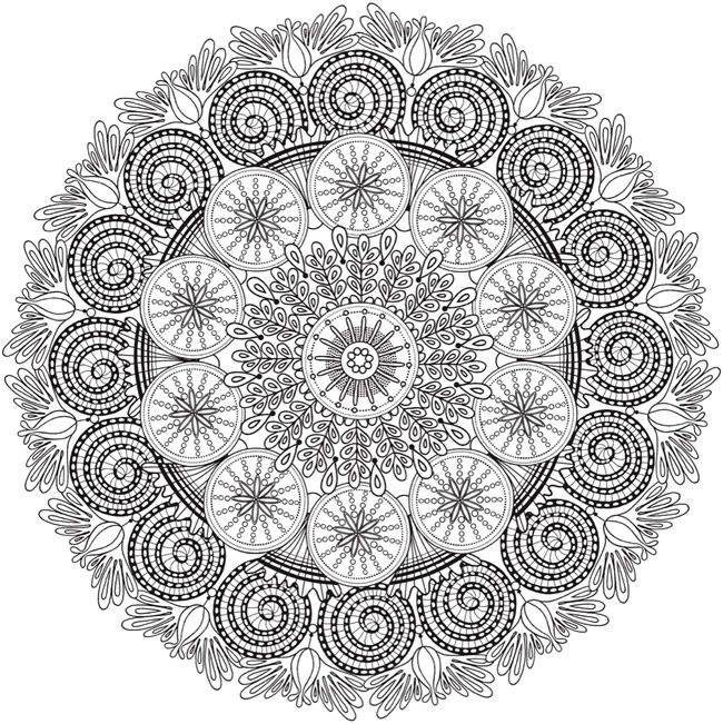 Seashore mandala shell mandala sand dollar mandala beach mandala coloring page free printable from â mandala coloring books disney coloring pages coloring pages