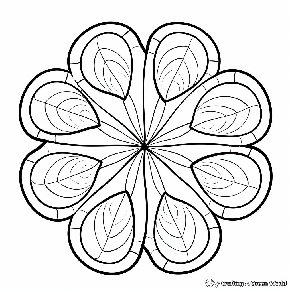 Sand dollar coloring pages