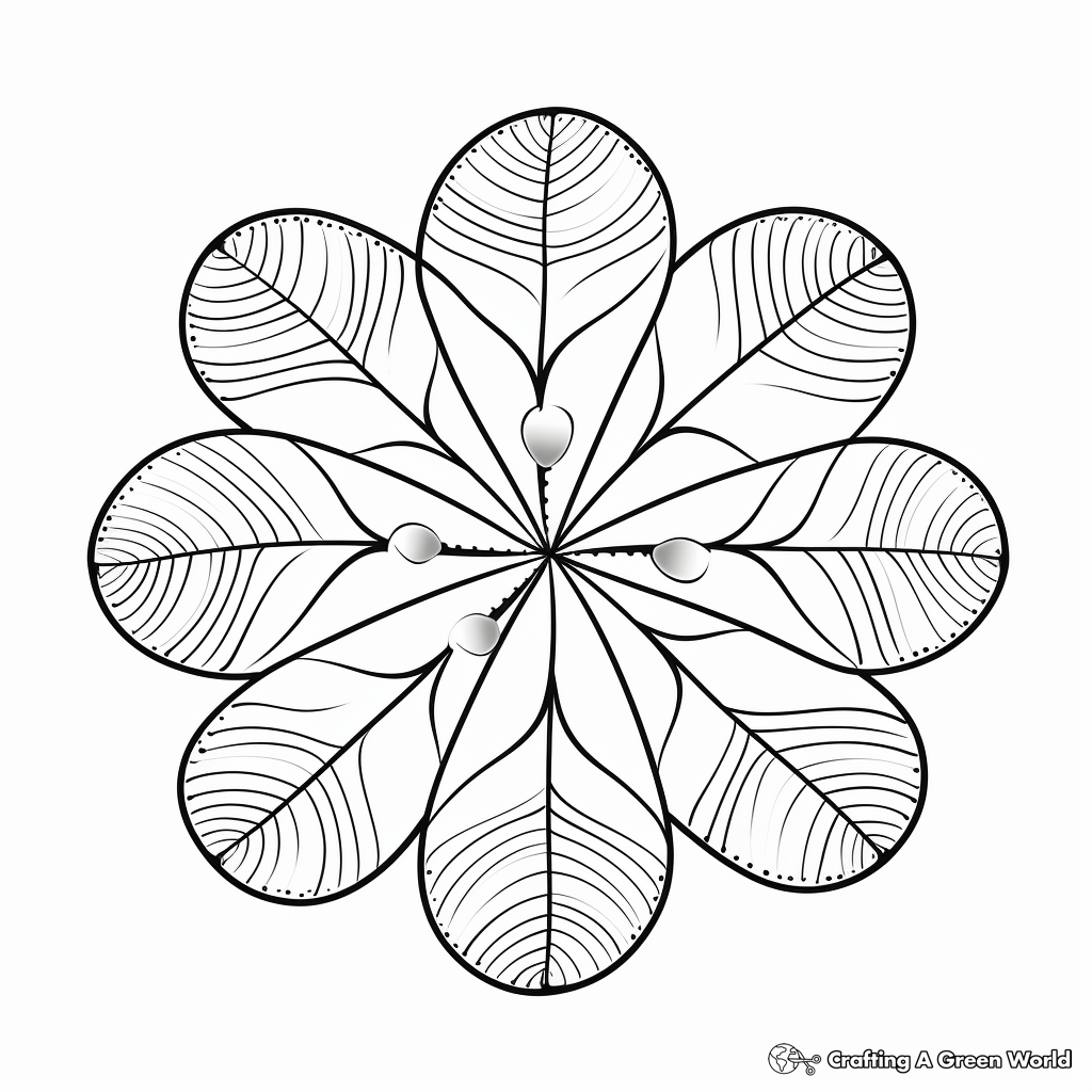 Sand dollar coloring pages