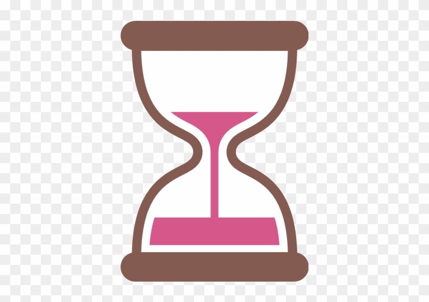 Hourglass with flowing sand emoji