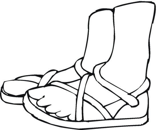 Best hands and feet coloring pages for kids