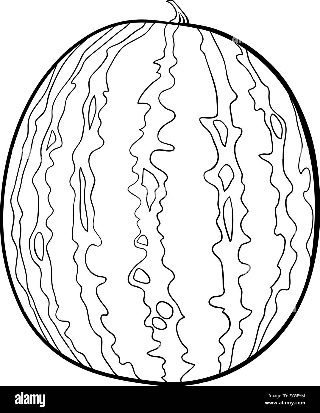 Ilustraciãn de la sandãa para coloring book fotografãa de stock
