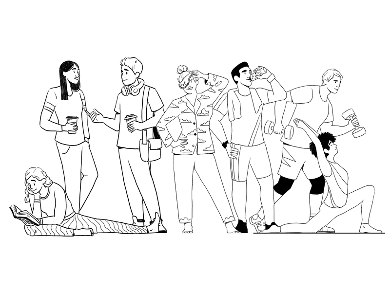 Niceteam projects illustration
