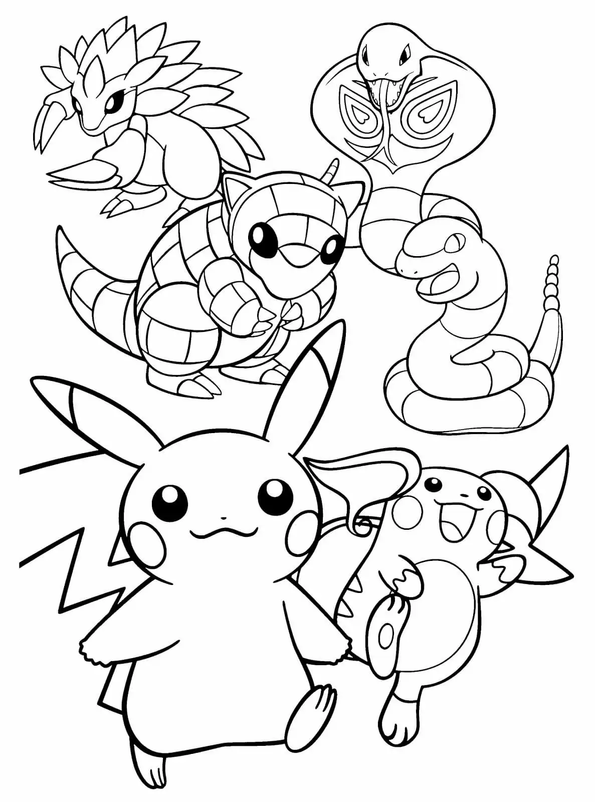 Sandshrew malvorlagen