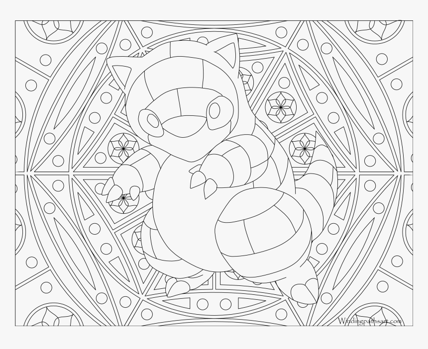 Sandshrew coloring page