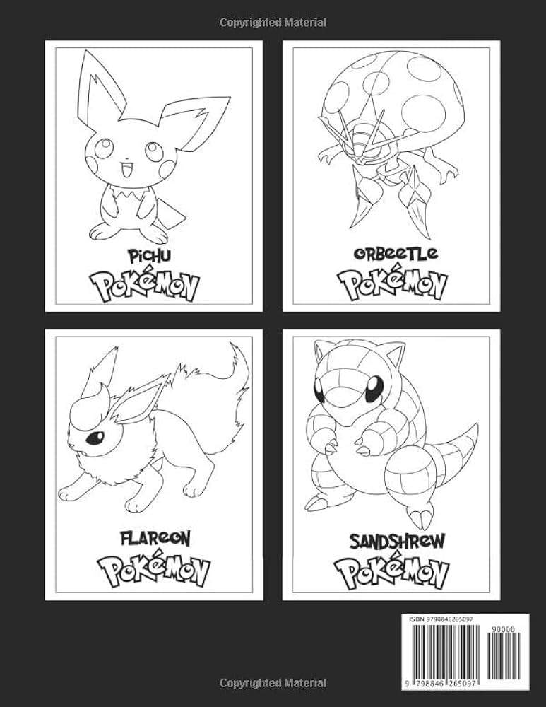 Ððððððð coloring book jumbo coloring book with perfect beautiful designs for all fans color all pãkã characters ððððððð colouring books for kids or holidays for children by pìuìkìãìmìoì ìcìrìeìaìtìiìvìeì