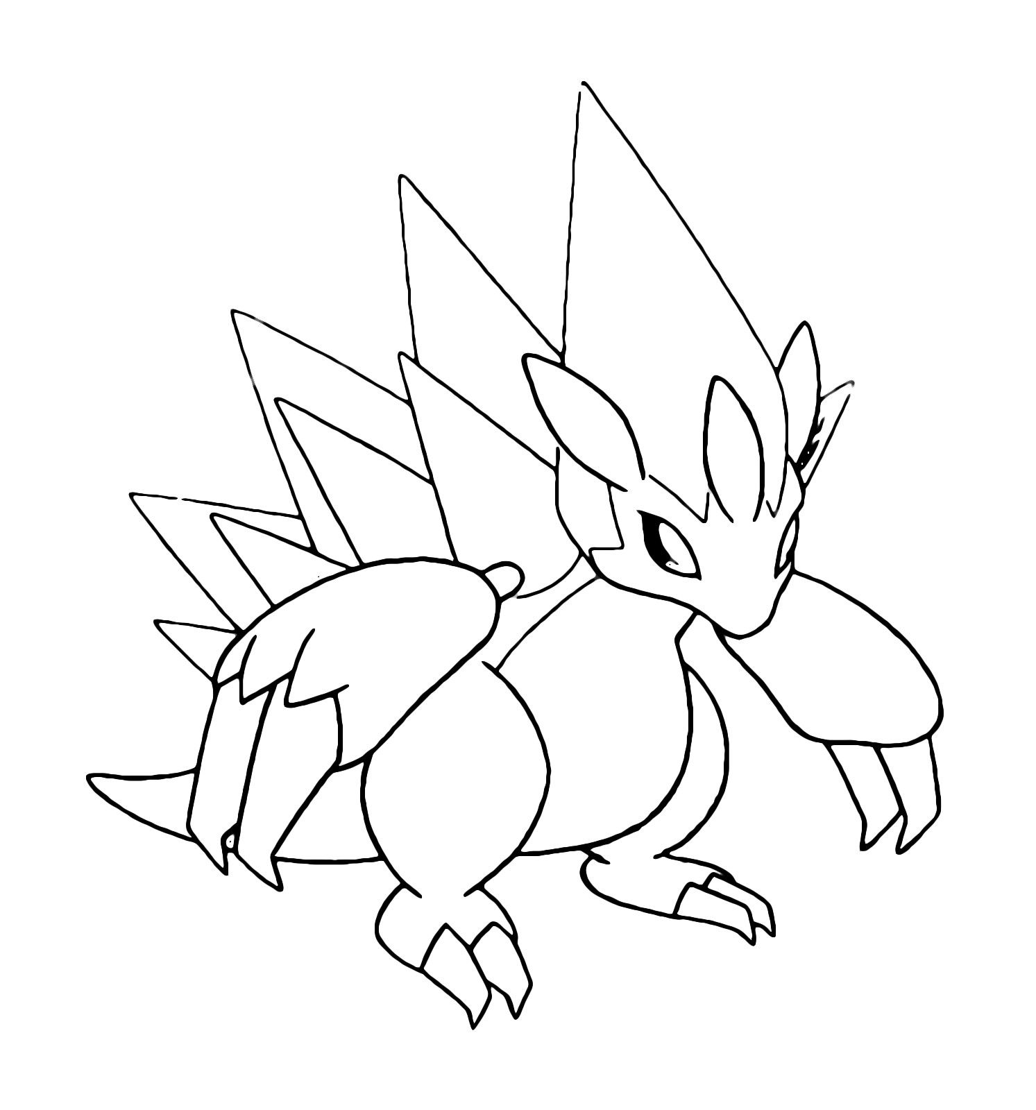 Pokemon alolan sandslash coloring pages pokemon coloring pages pokemon coloring pokemon painting