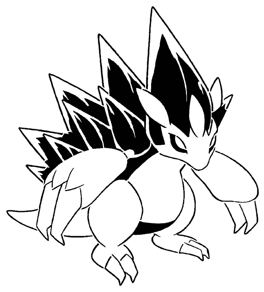 Alolan sandslash stencil d odels download creality cloud