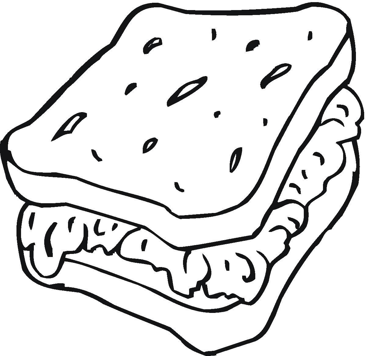 Best bread coloring pages for kids