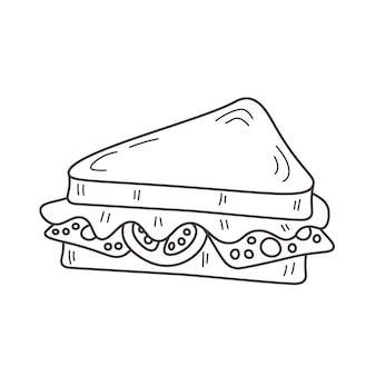 Sandwich coloring images