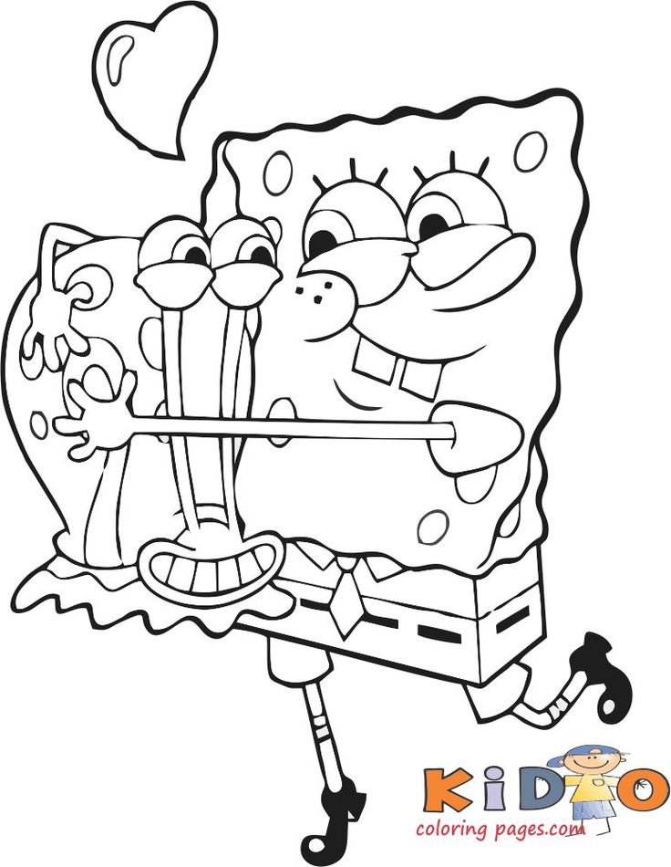 Sandy cheeks spongebob coloring pages