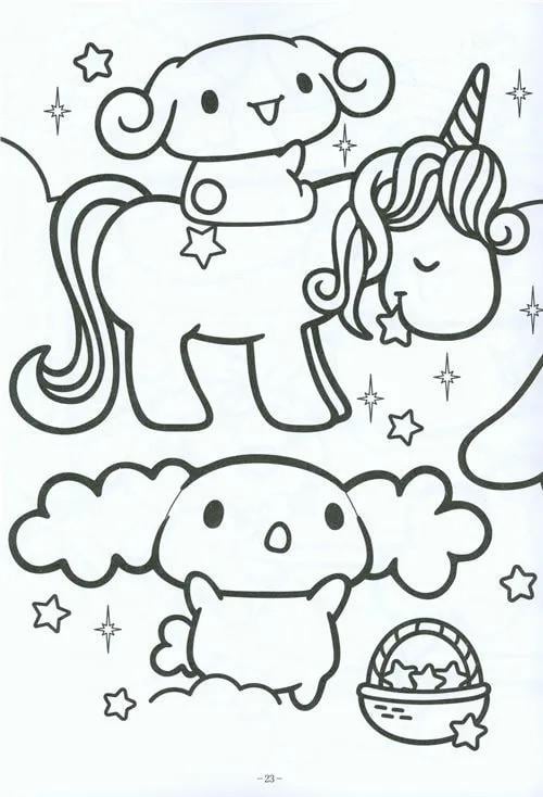 Some sanrio coloring pages to color rcopingthruregression