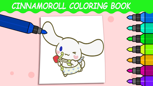 Cinnamoroll coloring game