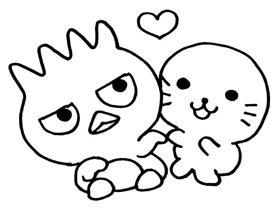 Sanrio coloring pages