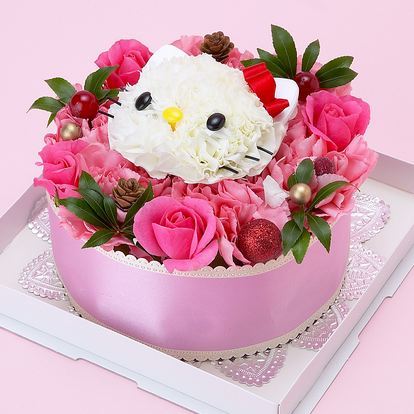 Kawaii hello kitty flower bouquets modes