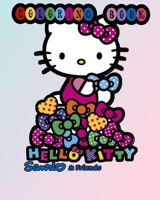 Sanrio hello kitty friends coloring book sanrio hello kitty coloring art book paperback the reading bug