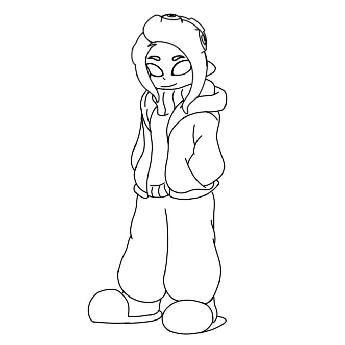 Female octoling sans splatoon amino