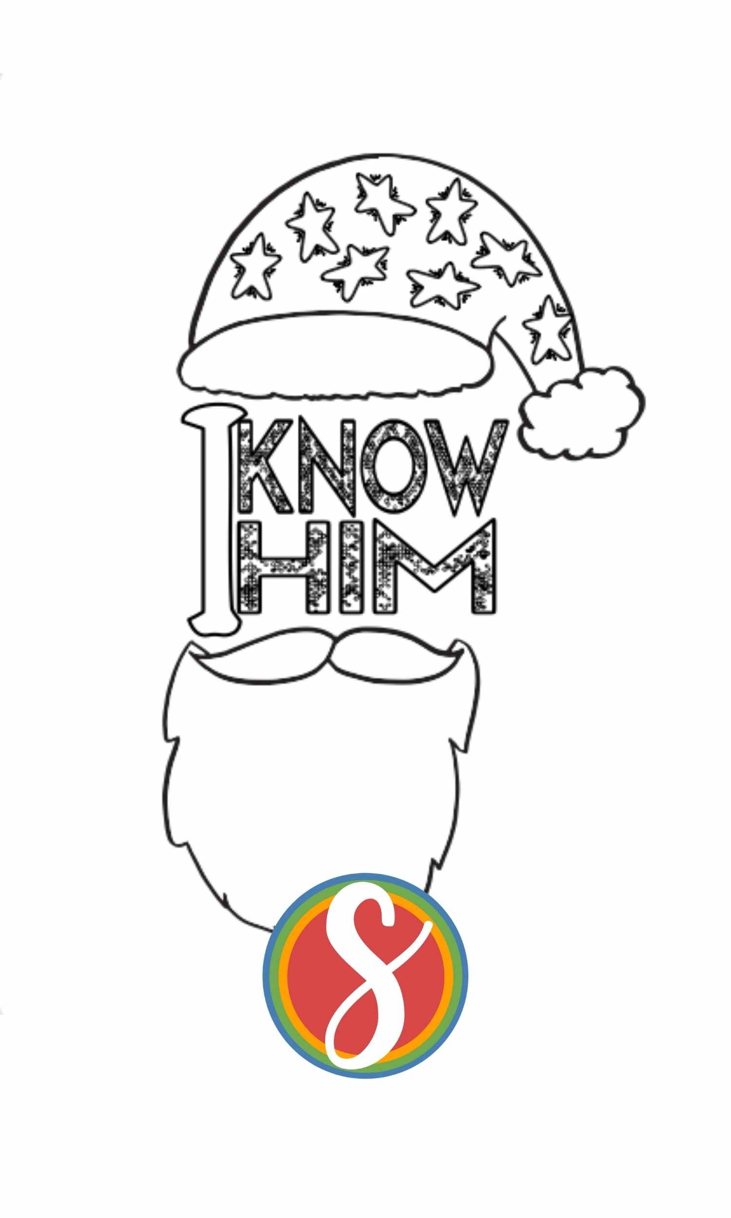 Free santa claus coloring pages â stevie doodles