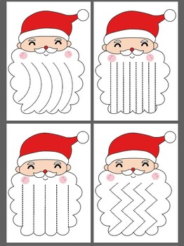 Christmas scissor skills