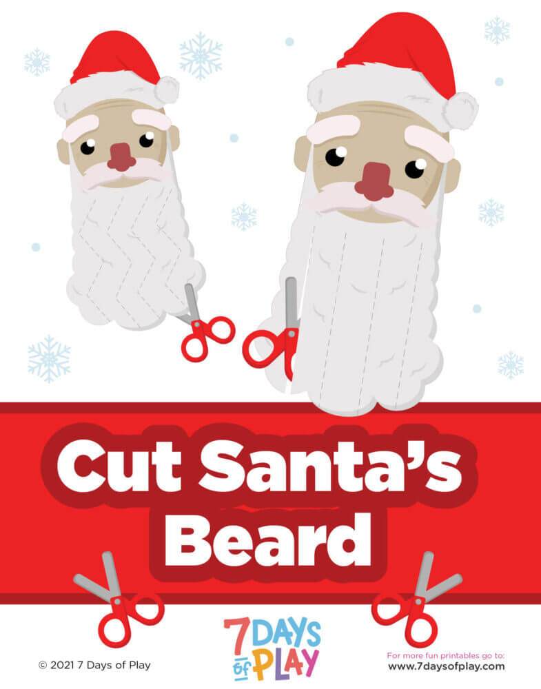 Cut santas beard