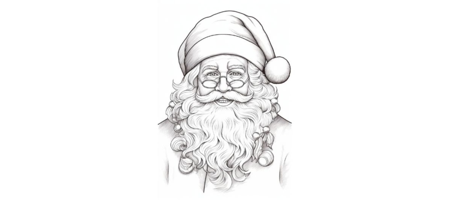 Santa cla coloring pages