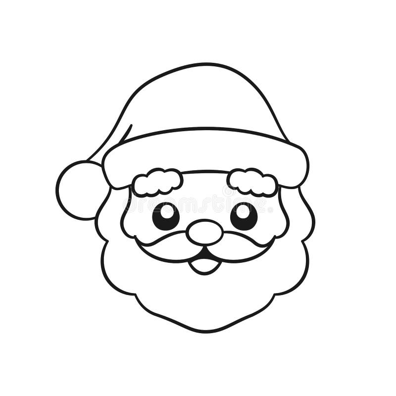 Santa claus coloring sheet stock illustrations â santa claus coloring sheet stock illustrations vectors clipart
