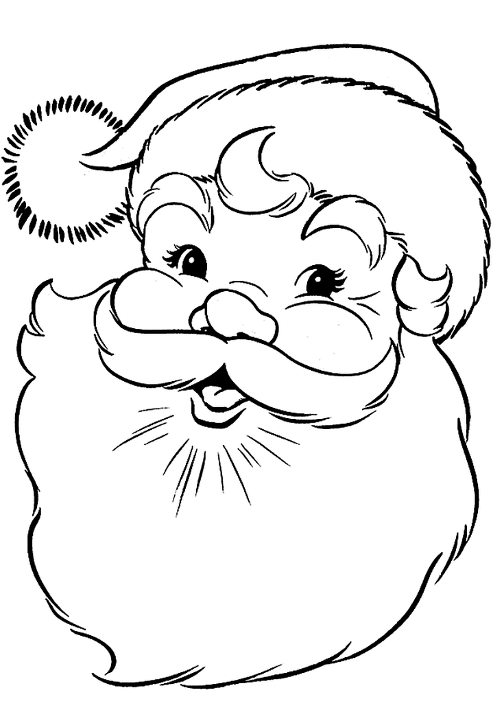 Print free santa claus coloring pages this christmas papai noel para colorir desenho de papai noel para colorir cores do natal