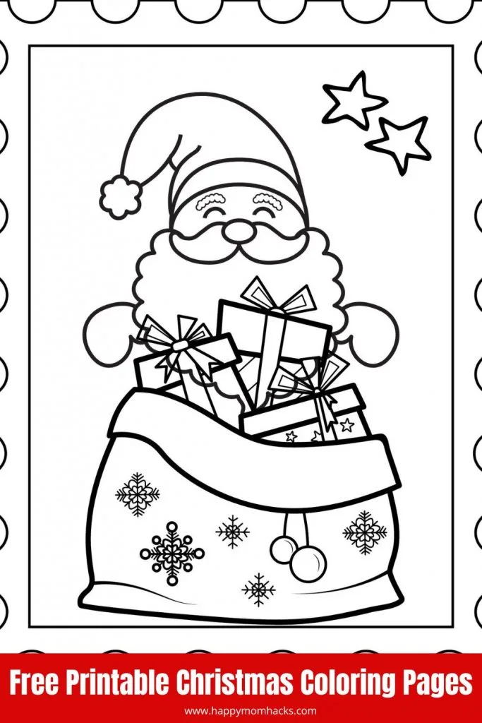 Free christmas coloring pages for kids printable pdfs happy mom hacks