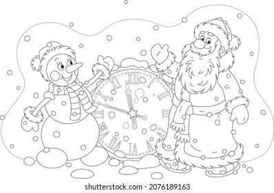 Santa claus coloring page images stock photos d objects vectors