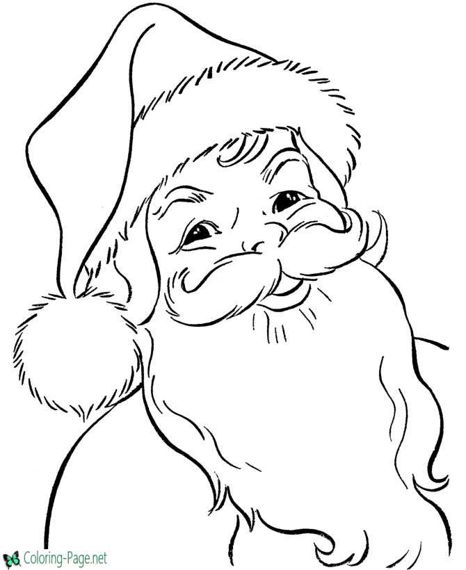 Christmas coloring pages