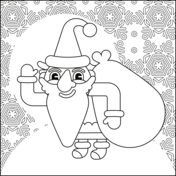 Santa claus coloring pages free coloring pages