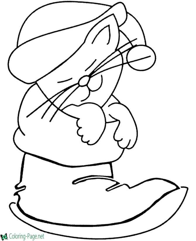 Christmas coloring pages