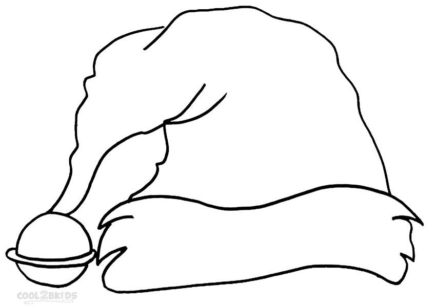 Santa coloring pages