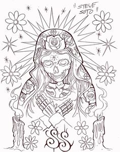 La santa muerte ideas skull art santa muerte santa muerte prayer