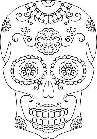 Santa muerte cliparts stock vector and royalty free santa muerte illustrations