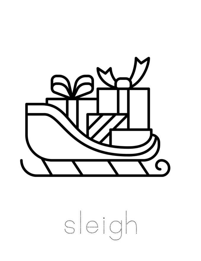 Christmas coloring prewriting craft page templates share remember celebrating child home
