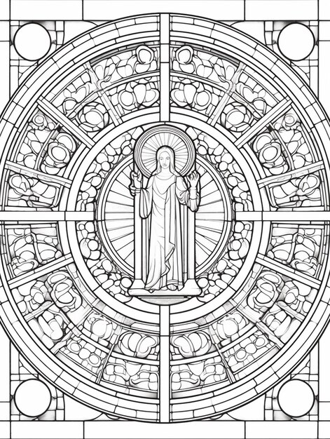 Page santa claus coloring pictures