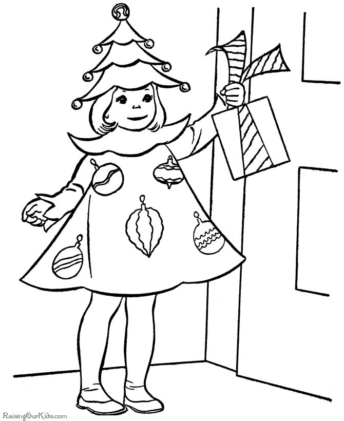 A christmas costume kids christmas coloring pages christmas coloring pages printable christmas coloring pages