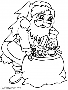 Free printable christmas coloring pages for kids