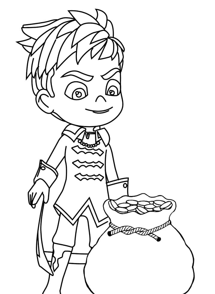 Santiago of the seas coloring pages