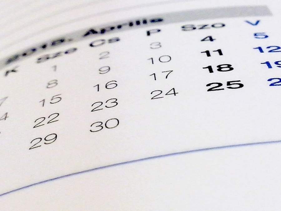 Noi zile libere pentru mãni din cum aratä calendarul complet cu zilele libere èi