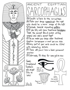 Sarcophagus printable tpt