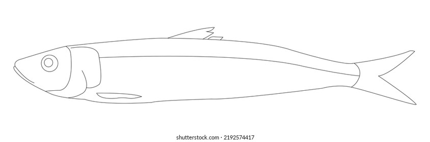 Coloring image milkfish childrens education theme stock vector royalty free