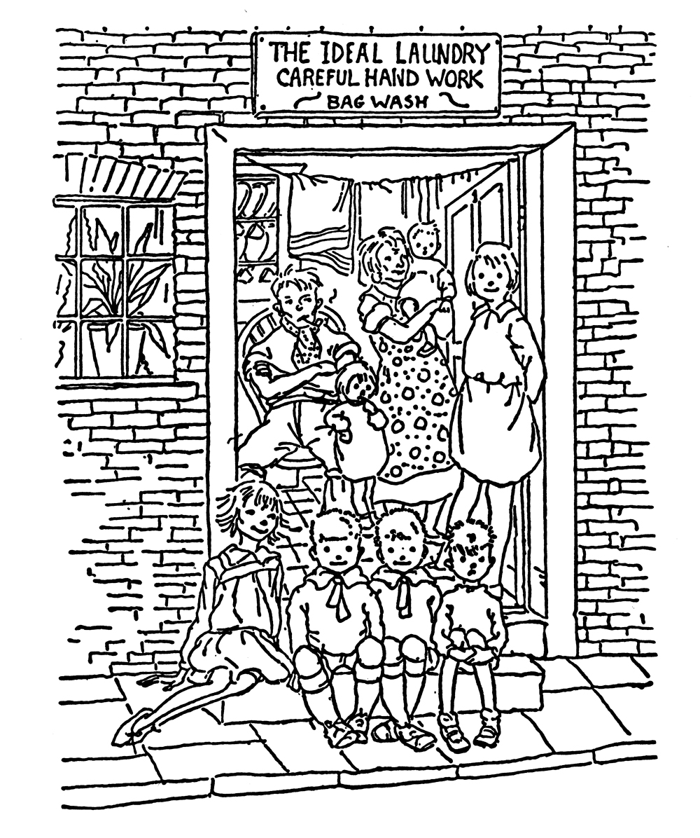 Kate tyte the family from one end street slightly foxed literary review