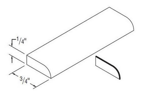 Aristokraft cabinetry select series brellin sarsaparilla purestyle piece purestyle piece scribe moulding psmsw