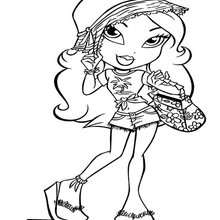 Bratz coloring pages