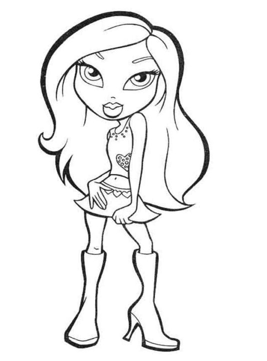 Sasha coloring page