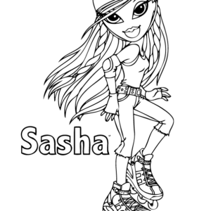 Bratz coloring pages printable for free download