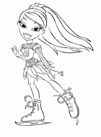 Bratz coloring pages bratz coloring pages